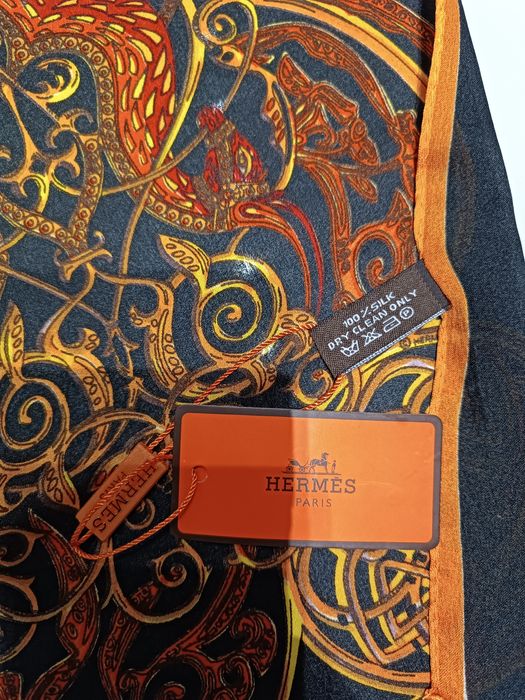 Шовковий шарф 180×64