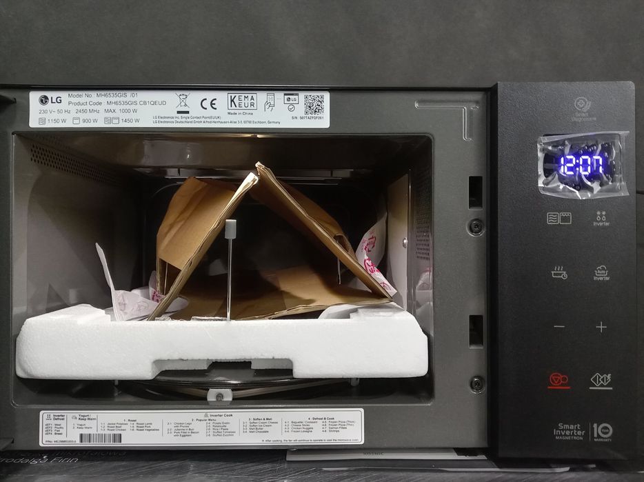 Мікрохвильовка LG