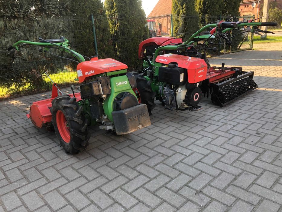 Traktorek Dzik Glebogryzarka Separacyjna Kosiarka Agria pług