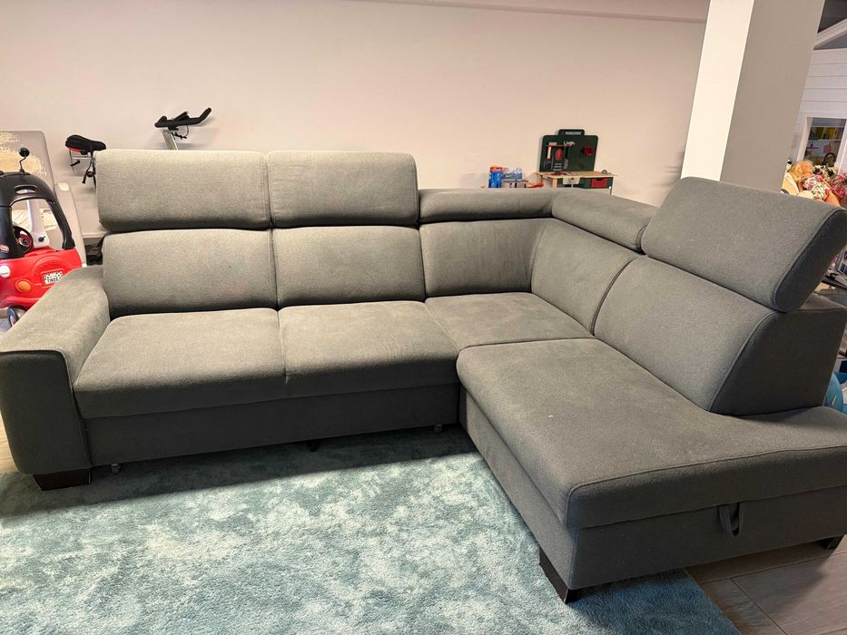 Sofá cama de 5 lugares com arrumação