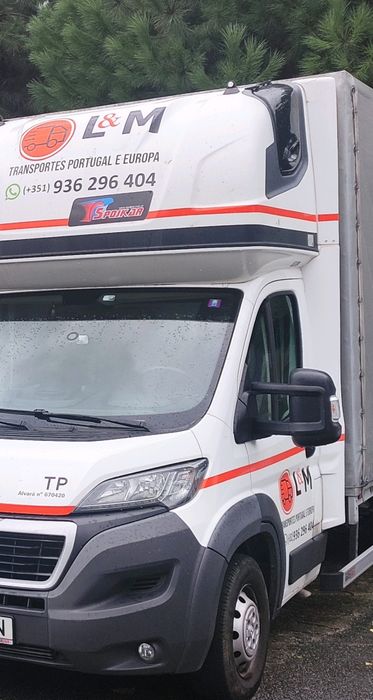 Mudanças e transportes em Portugal e Europa. Orçamento imediato!