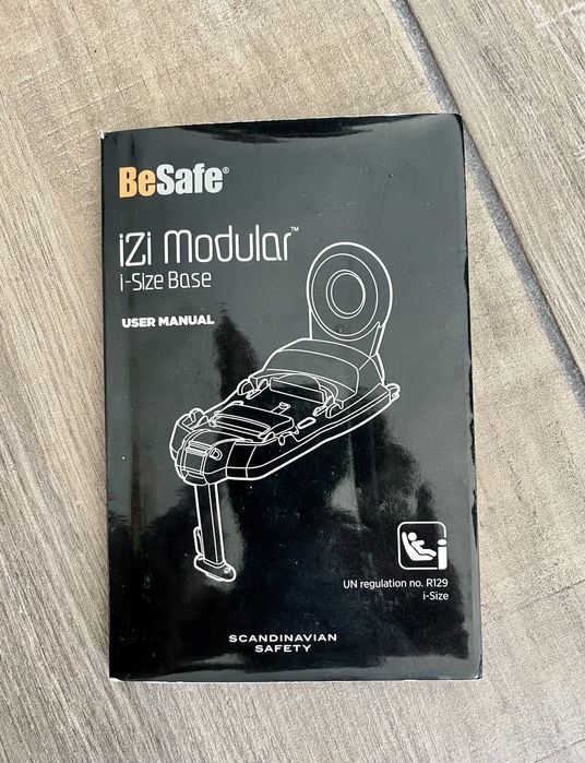 Cadeira auto Besafe Izi Modular i-size + base isofix (tenho 2 conjunt)