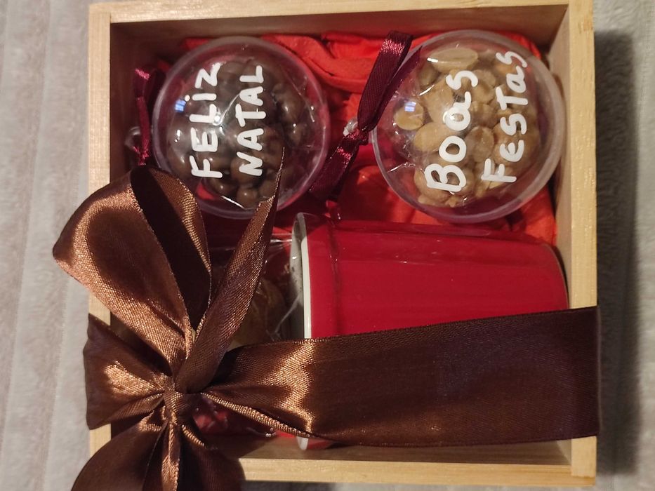 kits de Natal artesanais - Presentes prontos a oferecer