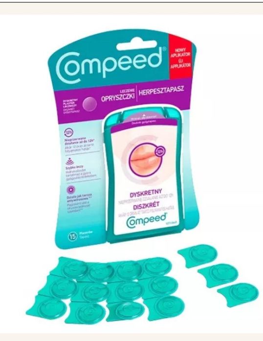 Plastry compeed na opryszczkę na sztuki