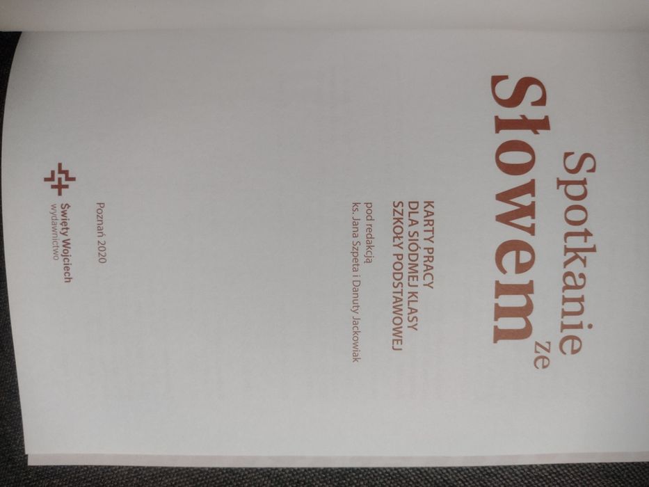 Spotkanie ze słowem 7, religia karty pracy