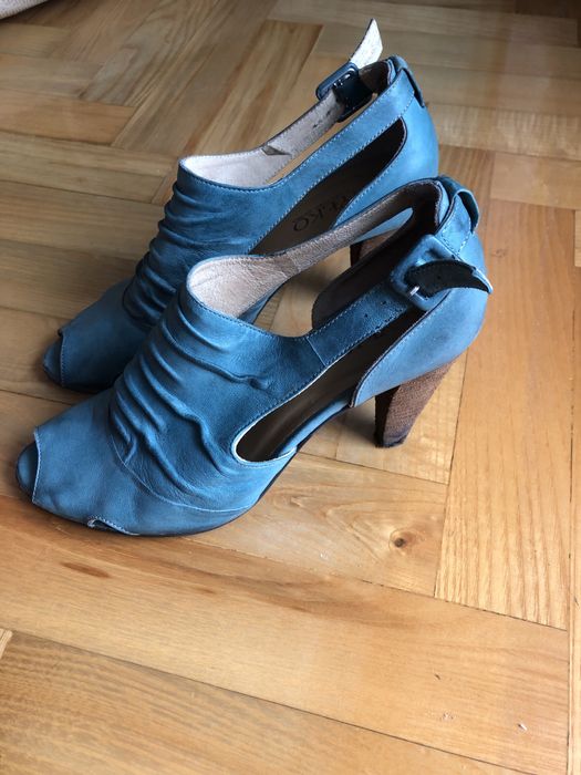 Półbuty Ryłko turkusowe 37,5