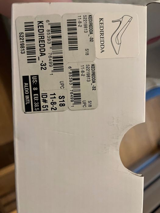 Aldo NOWE buty na obcasie bezowe r. 38.5