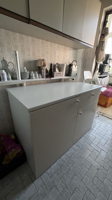 Móvel de cozinha branco (levantamento em domicilio )