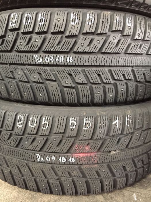 продам шины 205 55 R 16  шиномонтаж выкатка диска склад шин