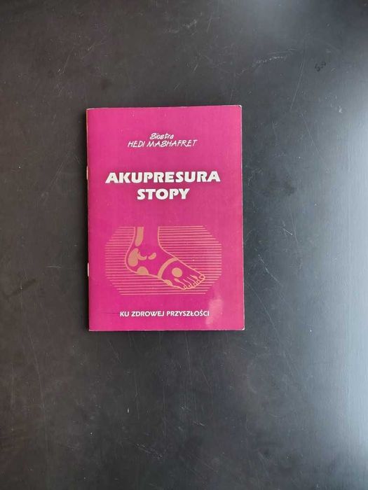 książka akupresura stopy siostra Hedi Mashafret