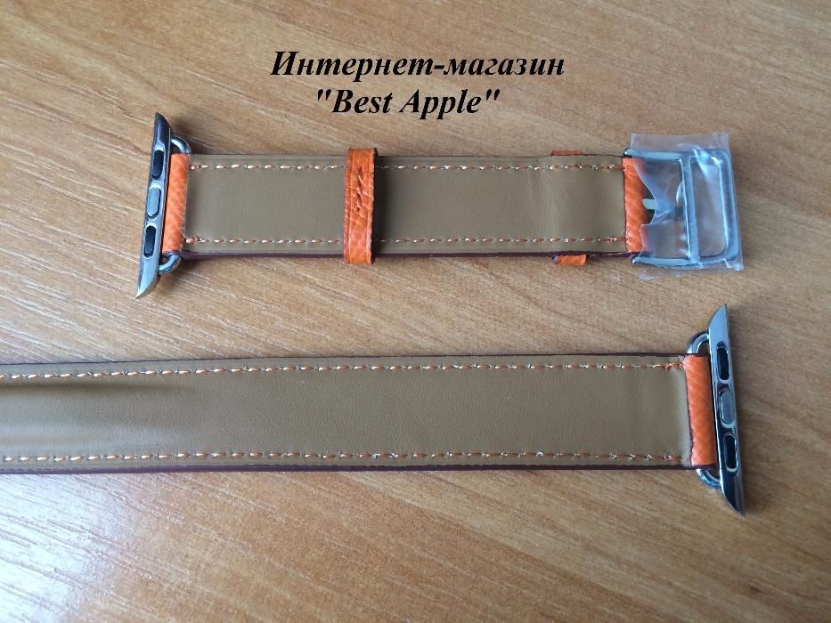 Кожаный Ремешок Apple Watch Double Tour Hermes для Apple Watch 40/42mm