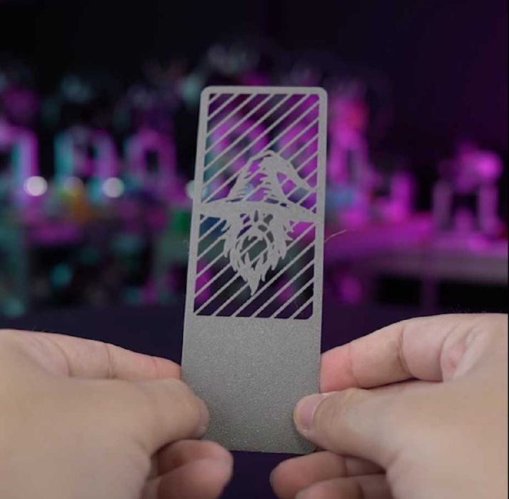 Marcadores de Livros Personalizados 3D (Nome / Anime / Design Único)