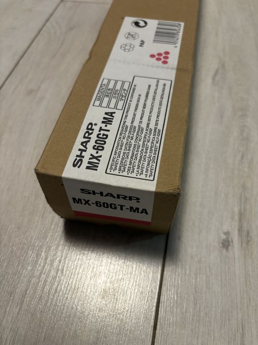 Nowy tłusz/toner Sharp MX-60GT-MA Magenta oryginalny OE