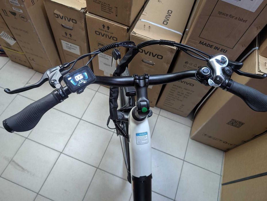 Rower elektryczny TTGO C3 biały