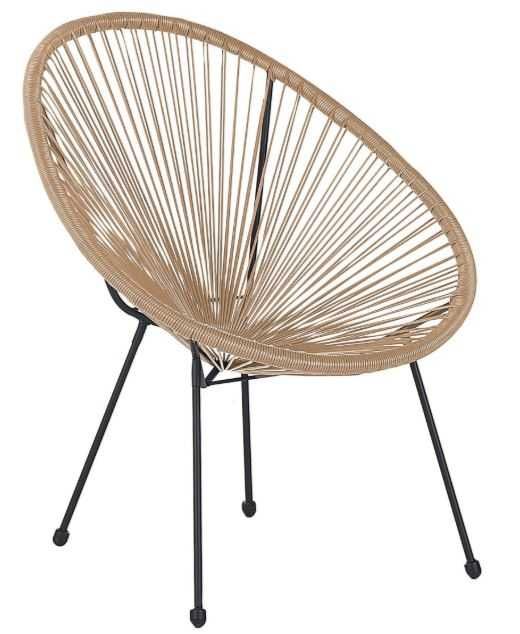 Cadeirão de jardim Bege