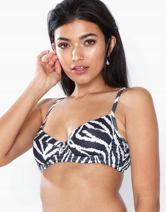 Nelly Góra Od Stroju Bikini Top Zebra 70 C