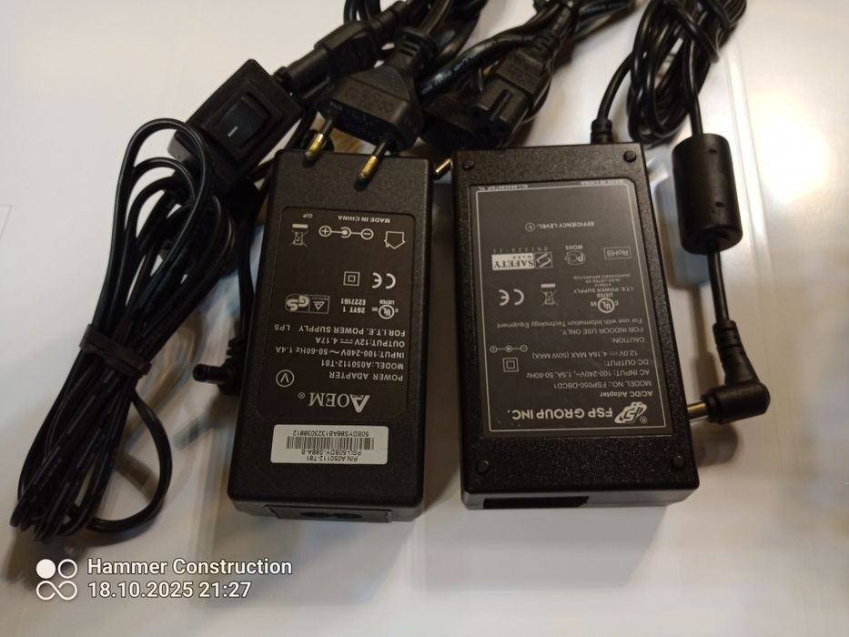 Zasilaczy sieciowych 12V router zabawka modem kamera dekoder led tuner