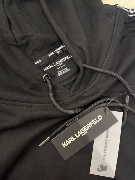 Чорна толстовка Karl Lagerfeld S M