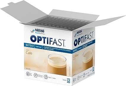 Optifast Batidos para emagrecimento, sabor de café