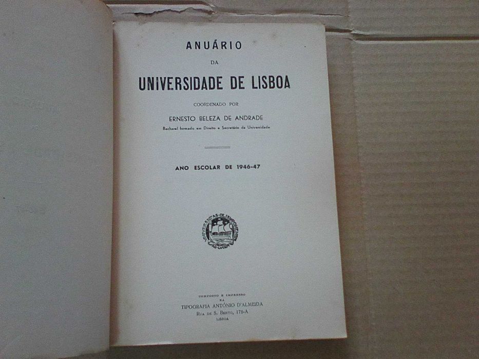 Anuário da Universidade de Lisboa 1946-47