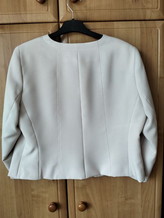 Żakiet jasny beż r. M/38   jak nowy