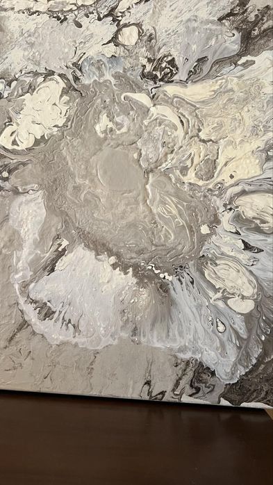 Tela acrilica abstrata 60x70 cm