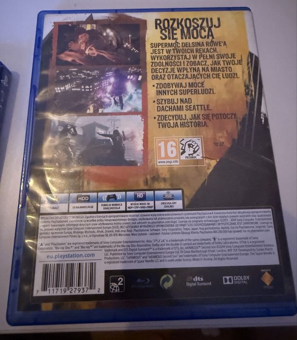 Гра Second Son ps4