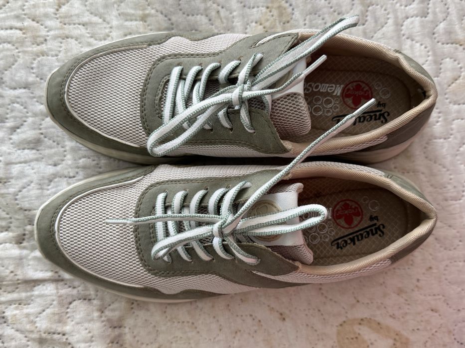 Жіночі шкіряні кросівки rieker 39 розмір