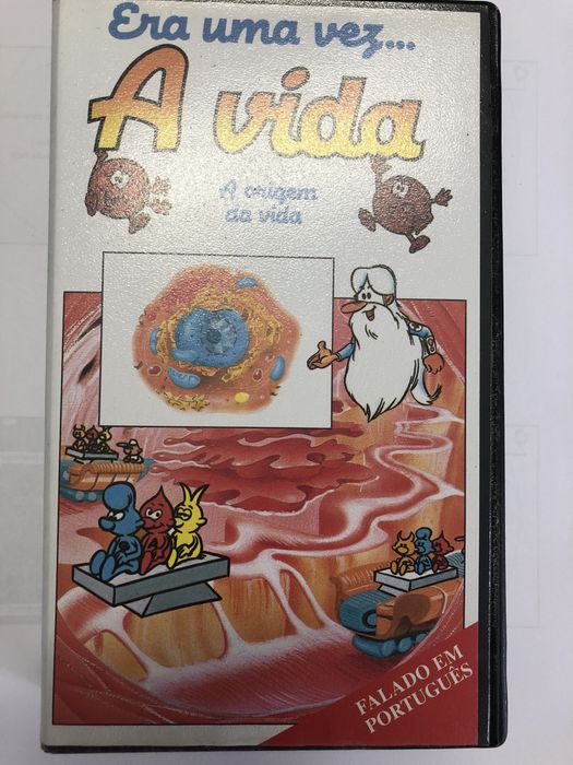 Vende-se cassetes VHS “era uma vez a vida”