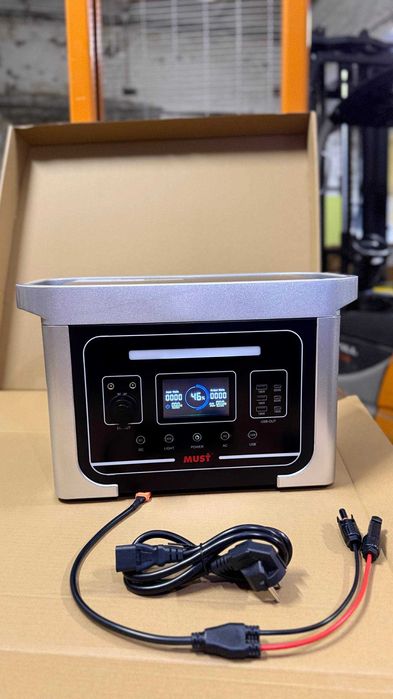 Портативна зарядна станція Must EM181-EM1024S 1000W/1280Wh LiFePO4