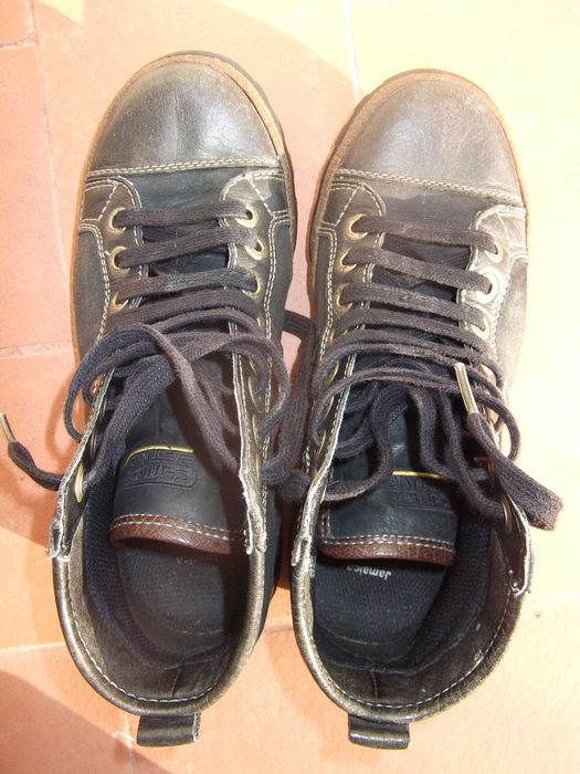 Ténis botins em pele / Leather sneakers boots - CAMEL ACTIVE size 37/4