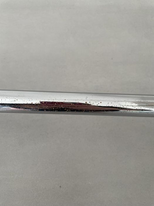 Chromowany uchwyt vintage