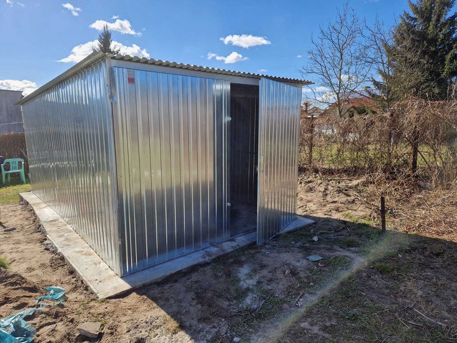 Garaże blaszane GARAŻ BLASZANY cała POLSKA szybki termin MOCNY blaszak