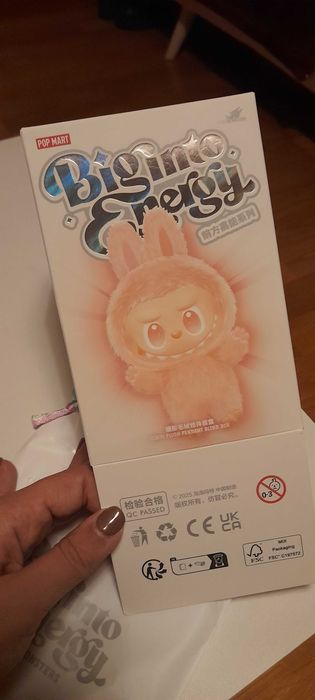 Labubu Original The Monsters Big Into Energy