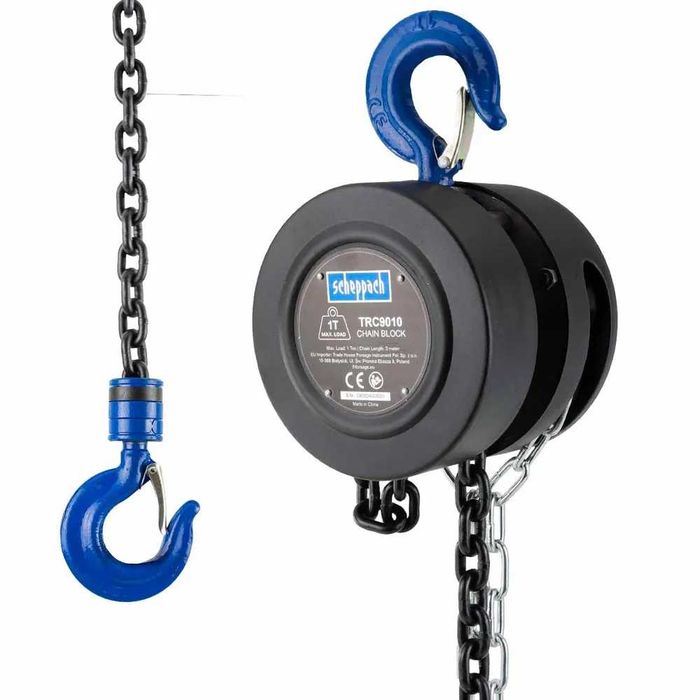 Таль ручна цепна Scheppach, 1 т