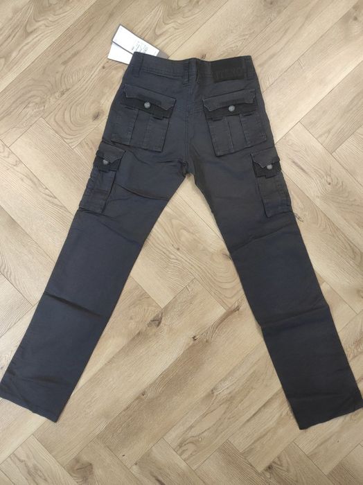 Męskie spodnie bojówki, pas 76cm