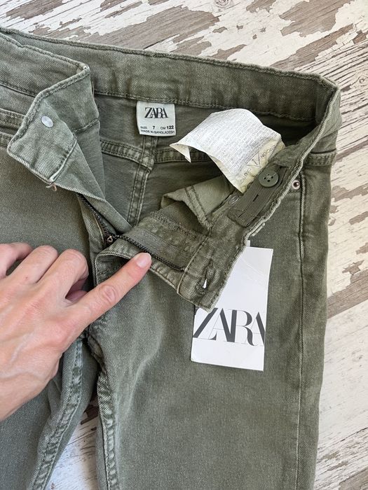 Комплект Zara джинси футболка сорочка 122 7 років