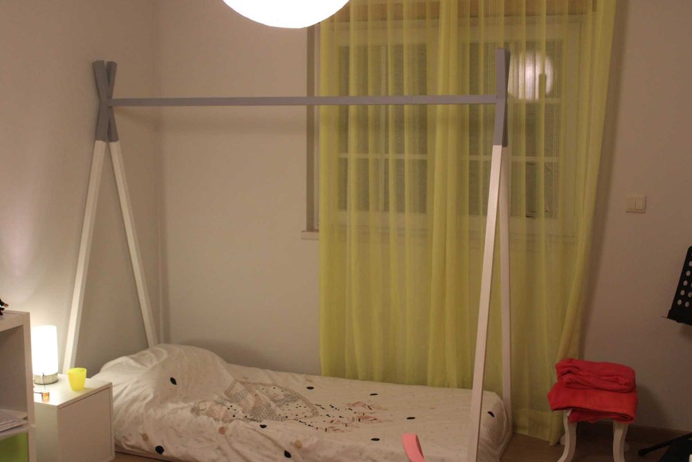 Cama Tipi Montessori de criança com Colchão