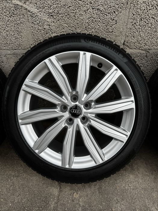 Oryginalne Koła Zimowe R19 5x112 Audi 4K0 A6 C8 C7 S6 Opony 245/45/19