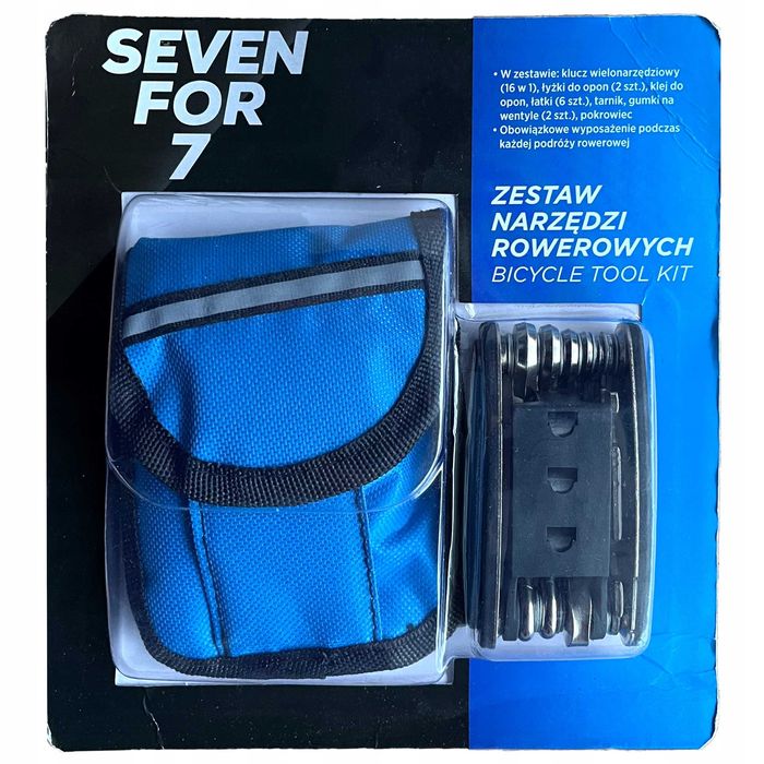 Seven for 7 - Zestaw narzędzi rowerowych z etui.