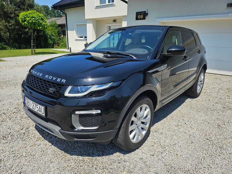 Land Rover Range Rover Evoque Zadbany , bogata wersja , beżowa skóra