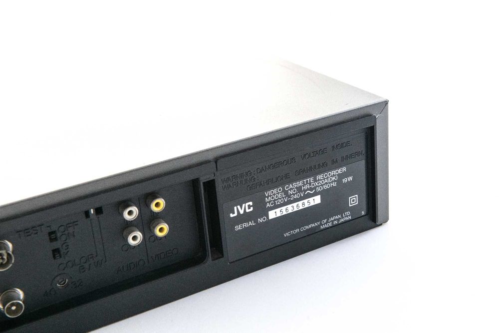 Magnetowid VHS JVC HR-DX20A(DK)