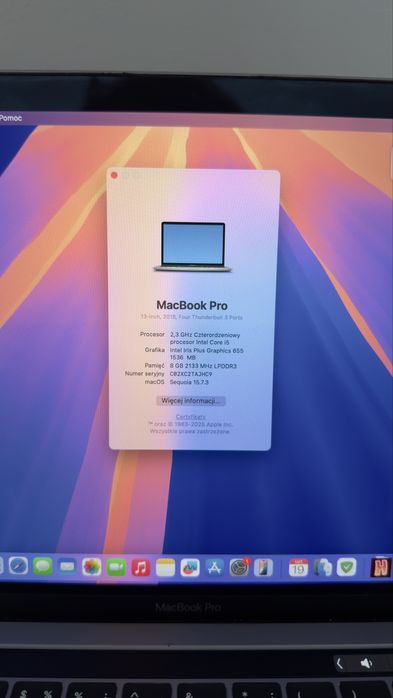 MacBook Pro 2018 13” | 500GB | 8GB