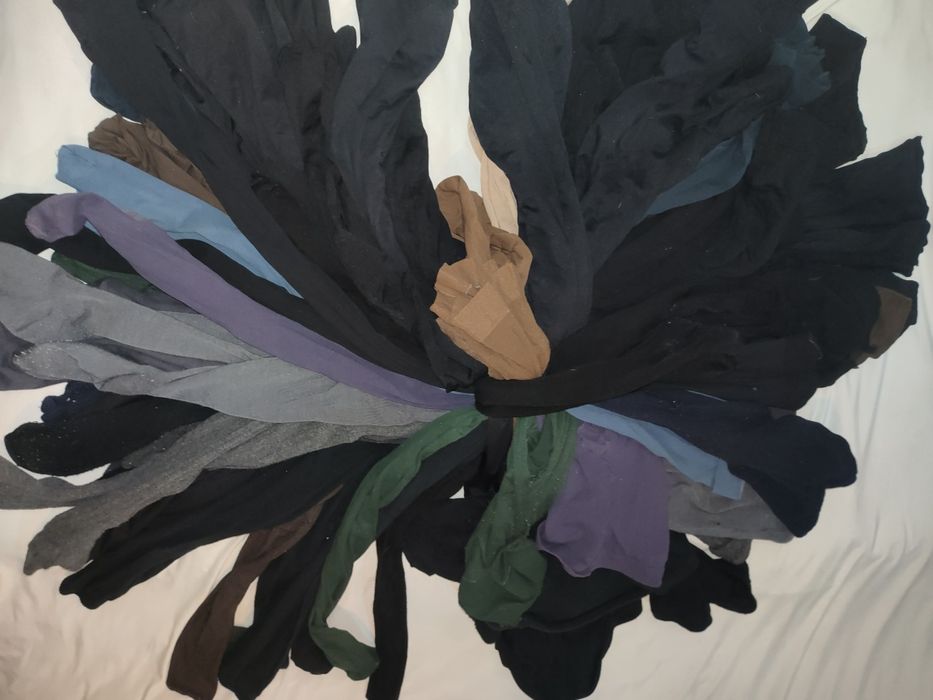 Теплі колготи одним лотом, 40 пар