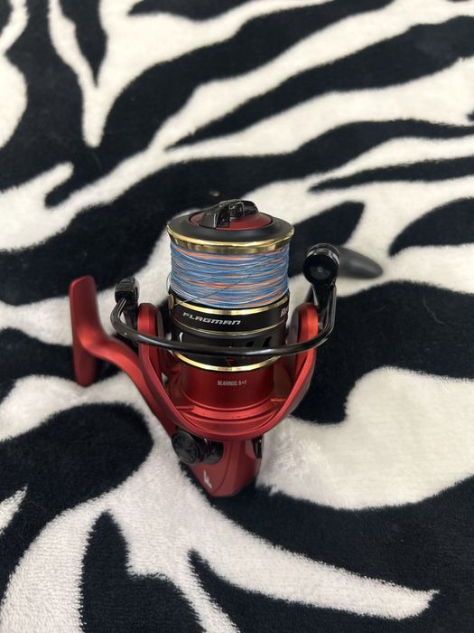 Котушка flagman red fire 3000. з намоткою Шнур Flagman Destroyer PE X-8 Multicolor 200м #1-0.165мм