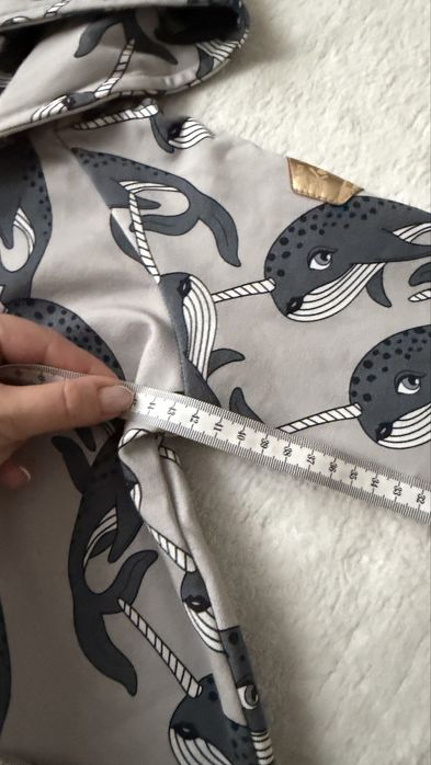 Dear Sophie bluza nerwale szara modna piekna 134/140