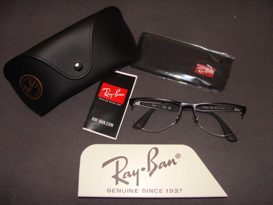 нові окуляри оправа Ray Ban оригінал чорний чохол