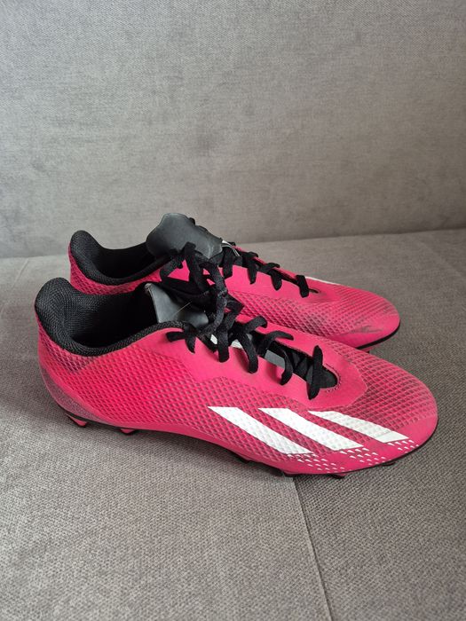 Buty piłkarskie korki adidas X Speedportal.4 FxG różowe 40