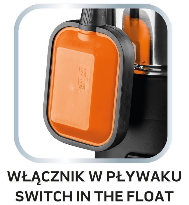 Pompa Zanurzeniowa Do Wody Brudnej 900W