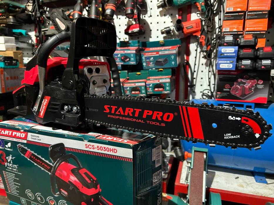 Професійна бензопила START PRO SCS-5030HD